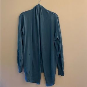 Light blue long sleeve cardigan